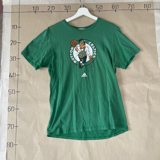 Grøn Celtics T-Shirt Fra Adidas