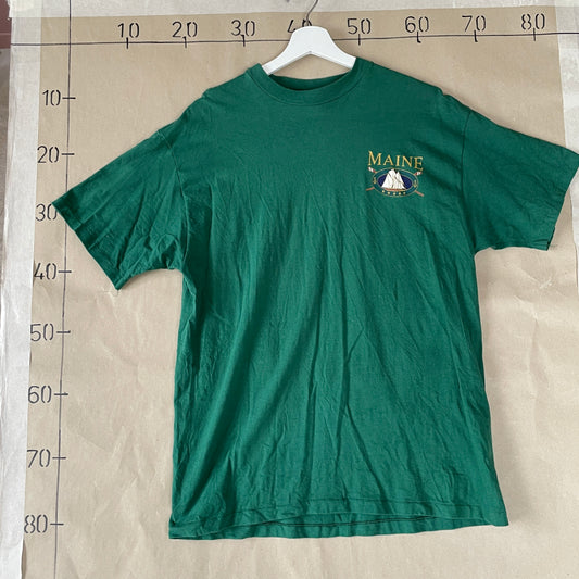 Mørkegrøn Vintage Main T-Shirt
