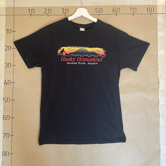 Sort Vintage Husky Homestead Alaska T-Shirt