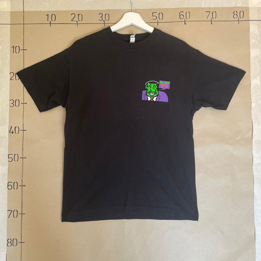 Sort Vintage Klub TV T-Shirt