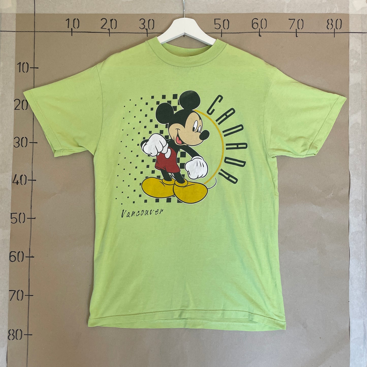 Turkisgrøn Vintage Mickey Mouse T-Shirt