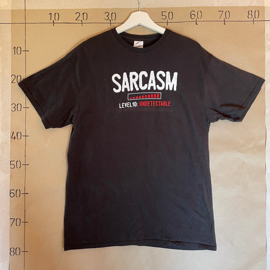 Sort Vintage Sarcasm T-Shirt