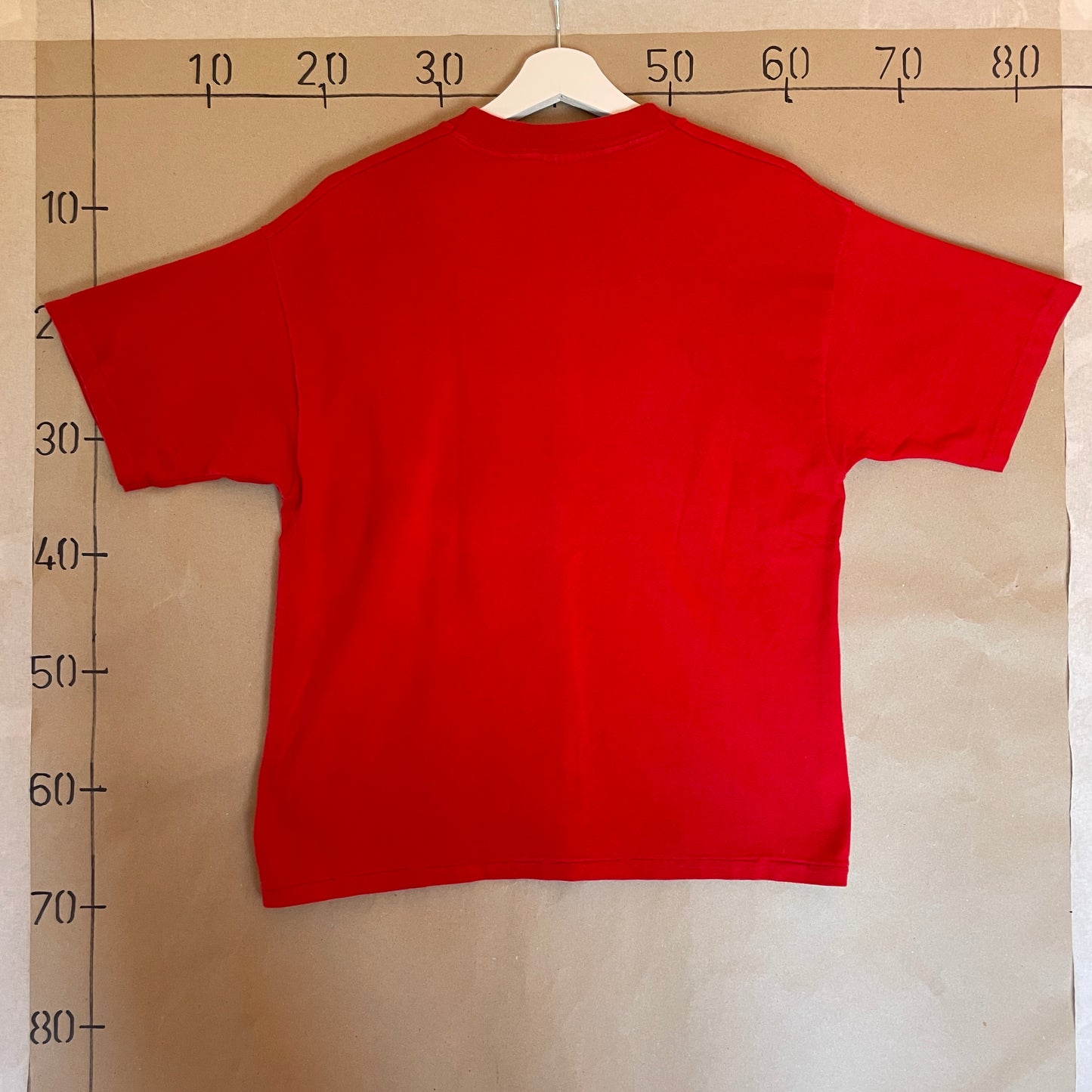 Rød Vintage Washington D.C T-Shirt