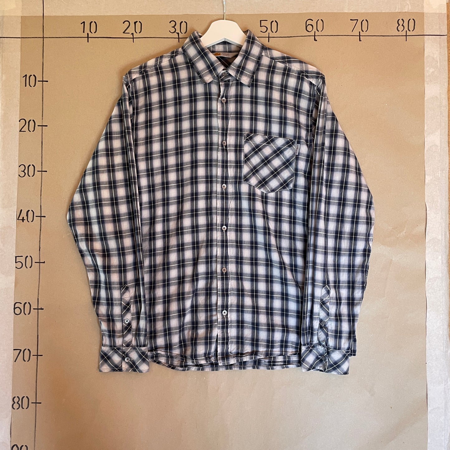 Multifarvet Ternet Carhartt Skjorte