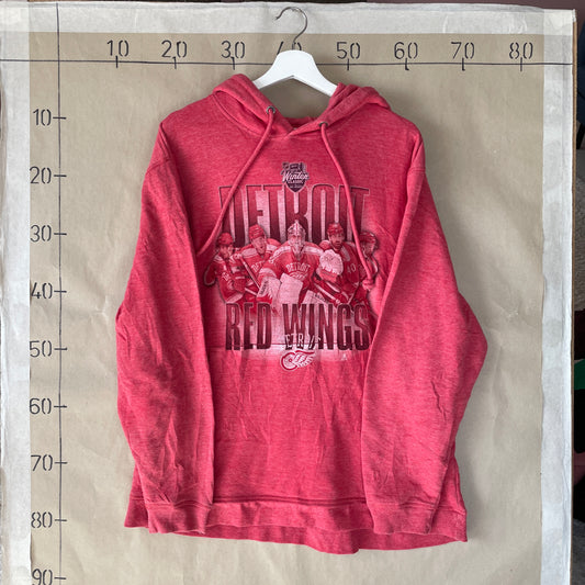 Rød Retro Detroit Red Wings Hoodie – NHL Winter Classic 2014