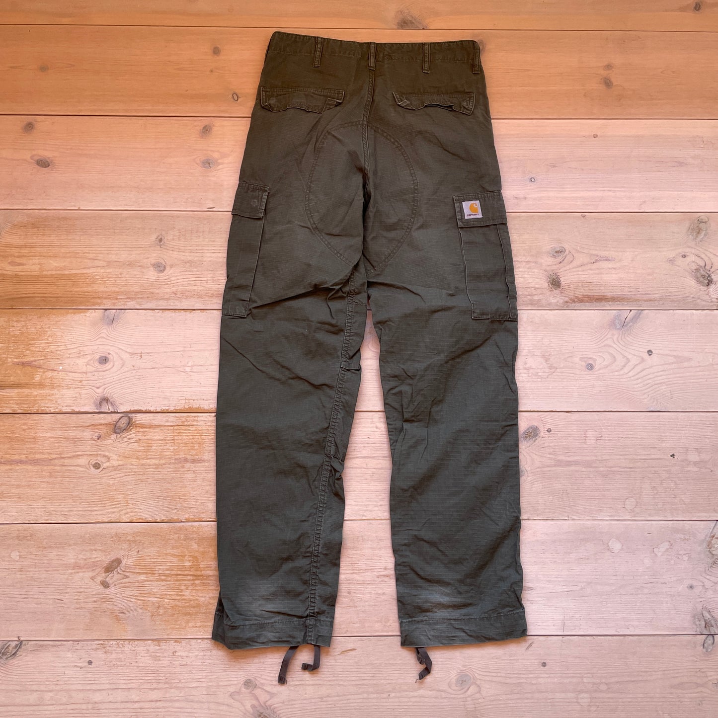 Mørkegrønne Carhartt Regular Cargo Pant