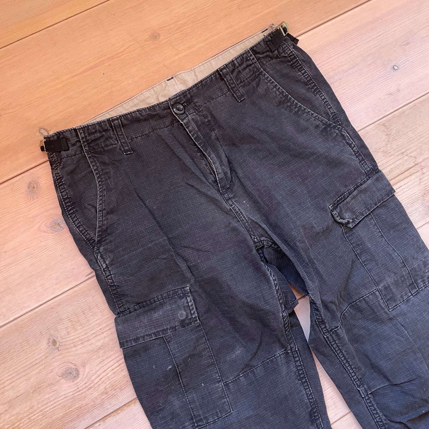 Sorte Carhartt Aviation Cargo Pant