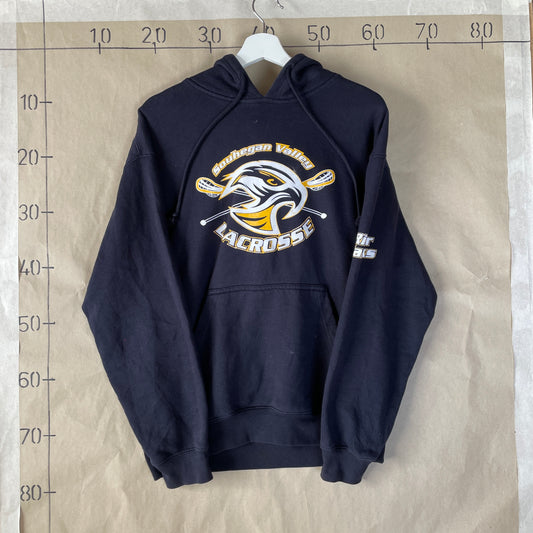 Blå Souhegan Valley Lacrosse Hoodie Med Print