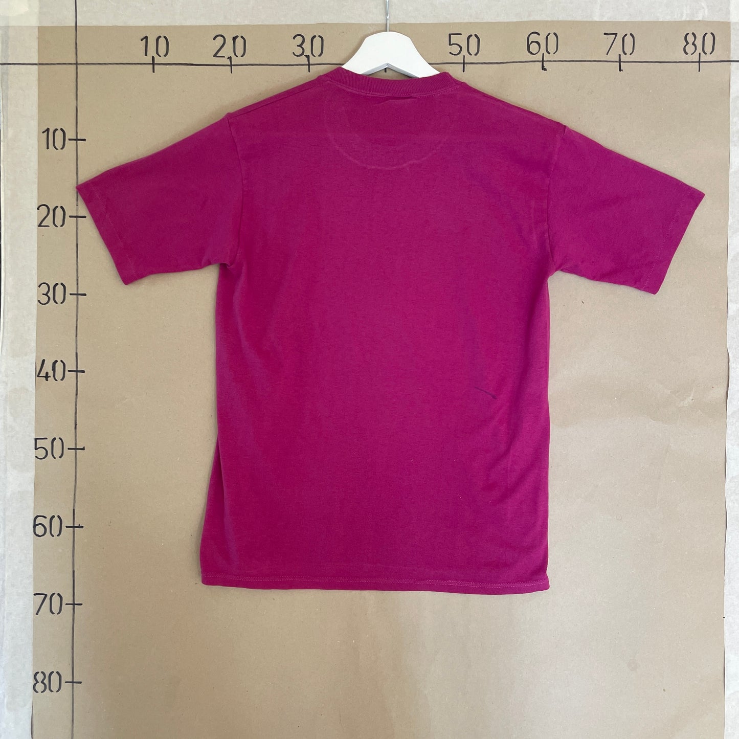 Pink Vintage Blomster T-Shirt