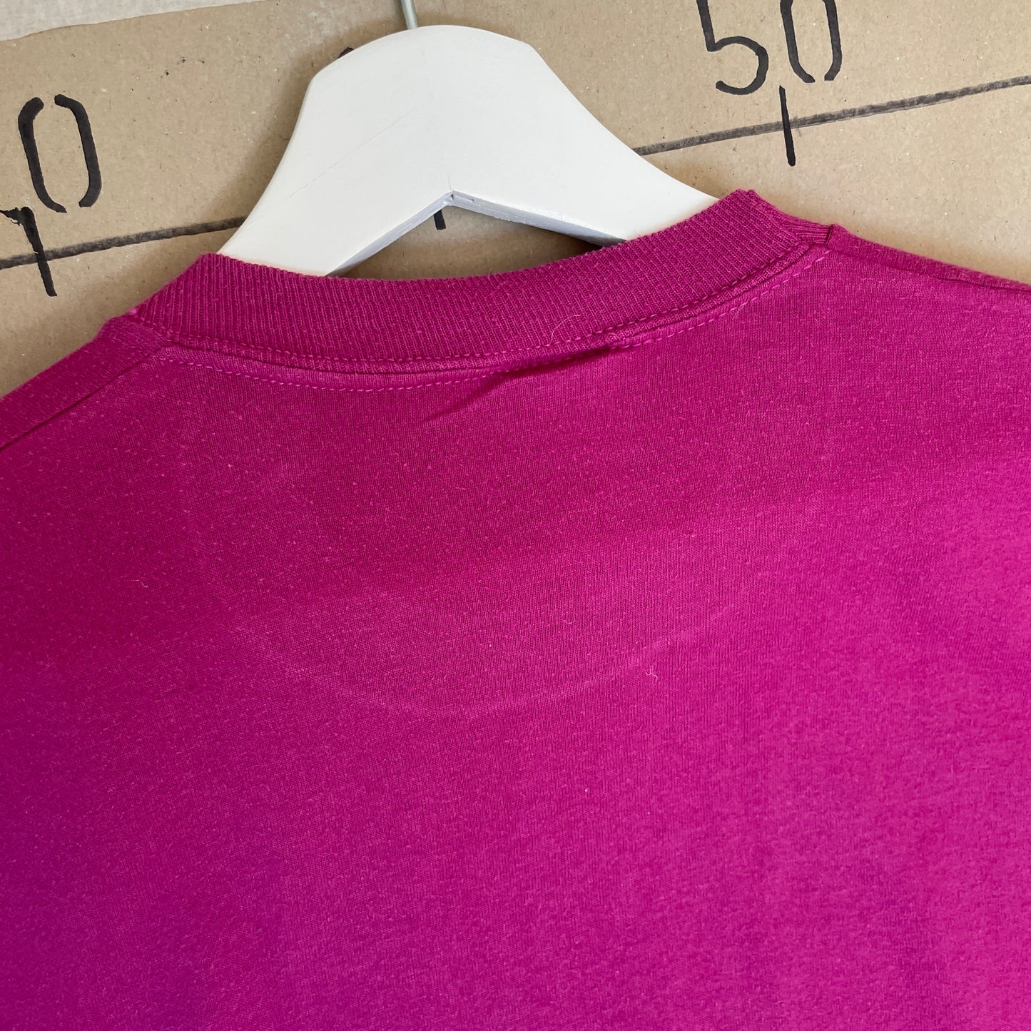 Pink Vintage Blomster T-Shirt