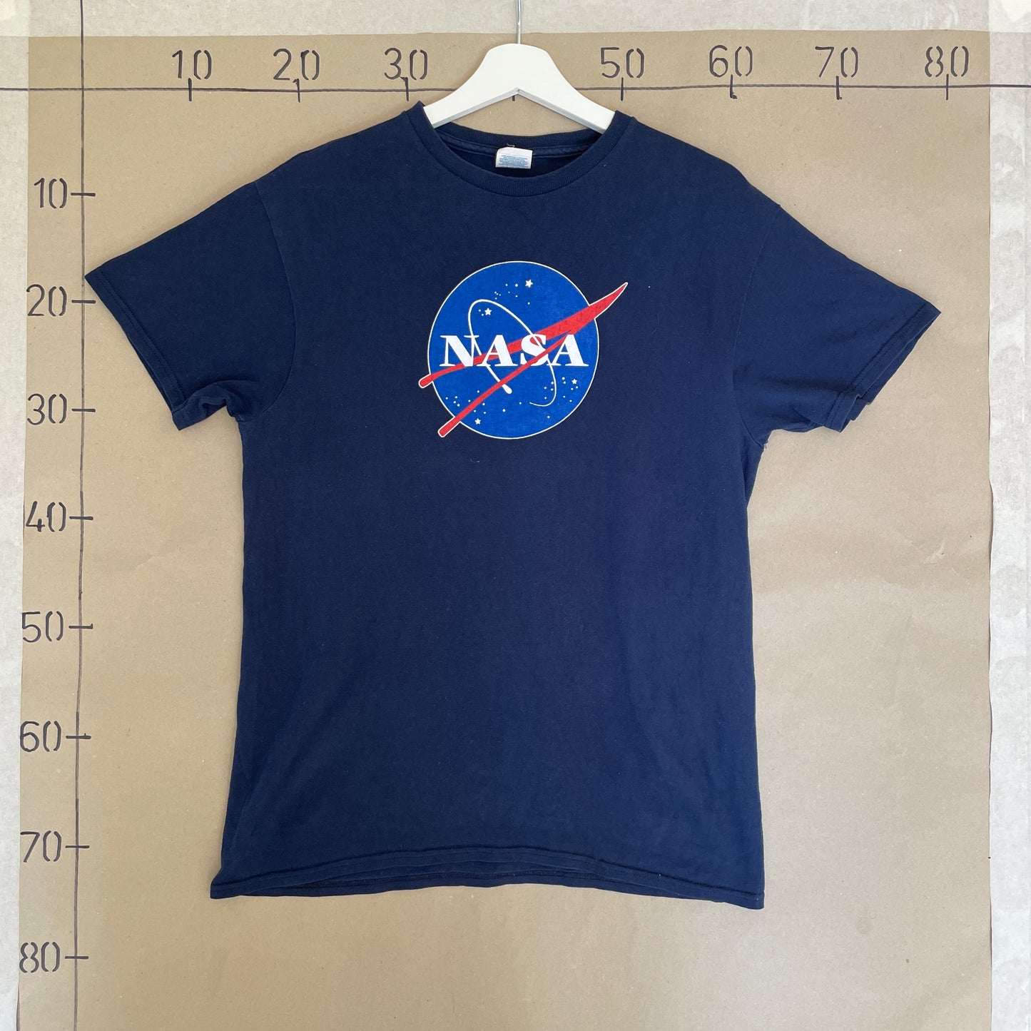 Blå Vintage Nasa T-Shirt