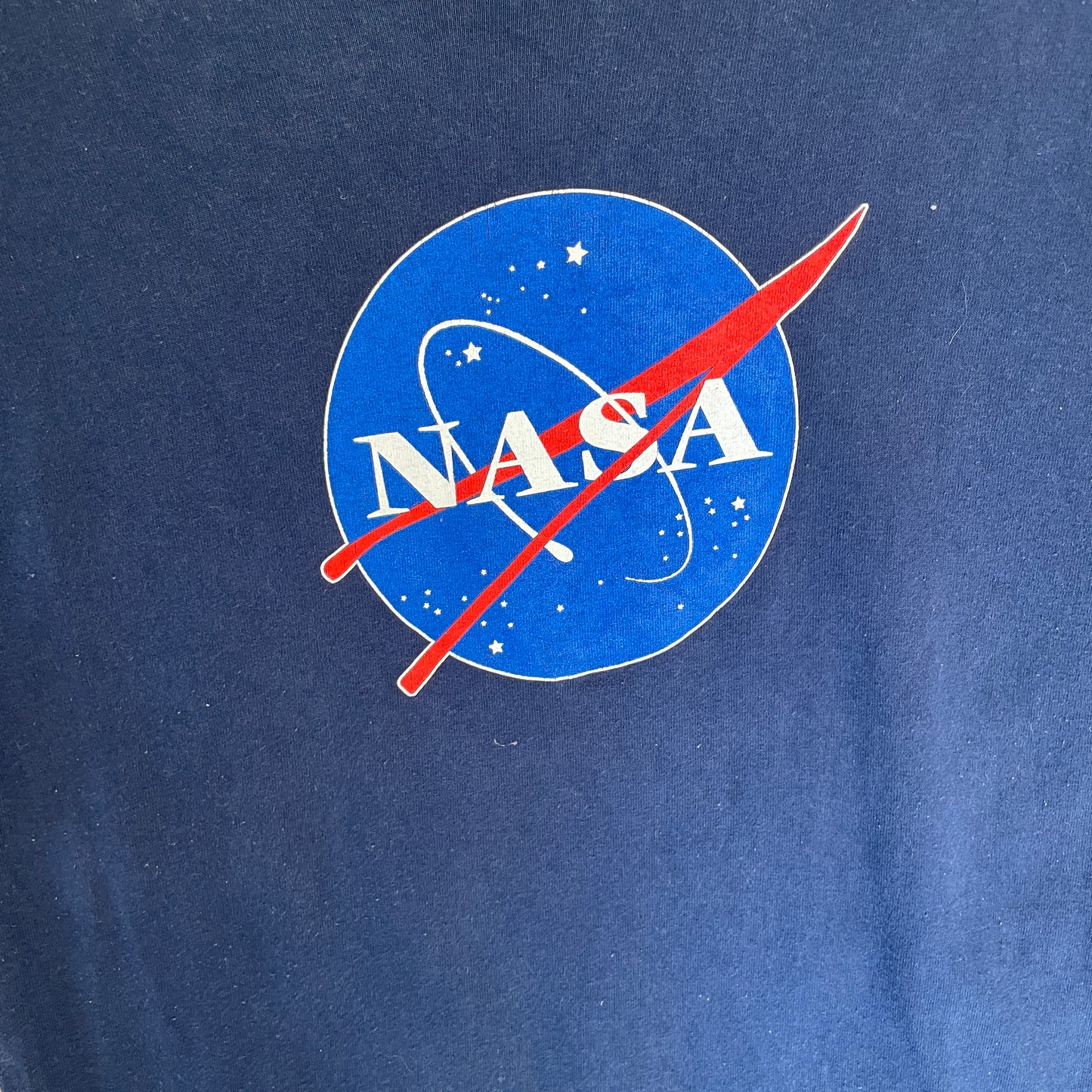 Blå Vintage Nasa T-Shirt