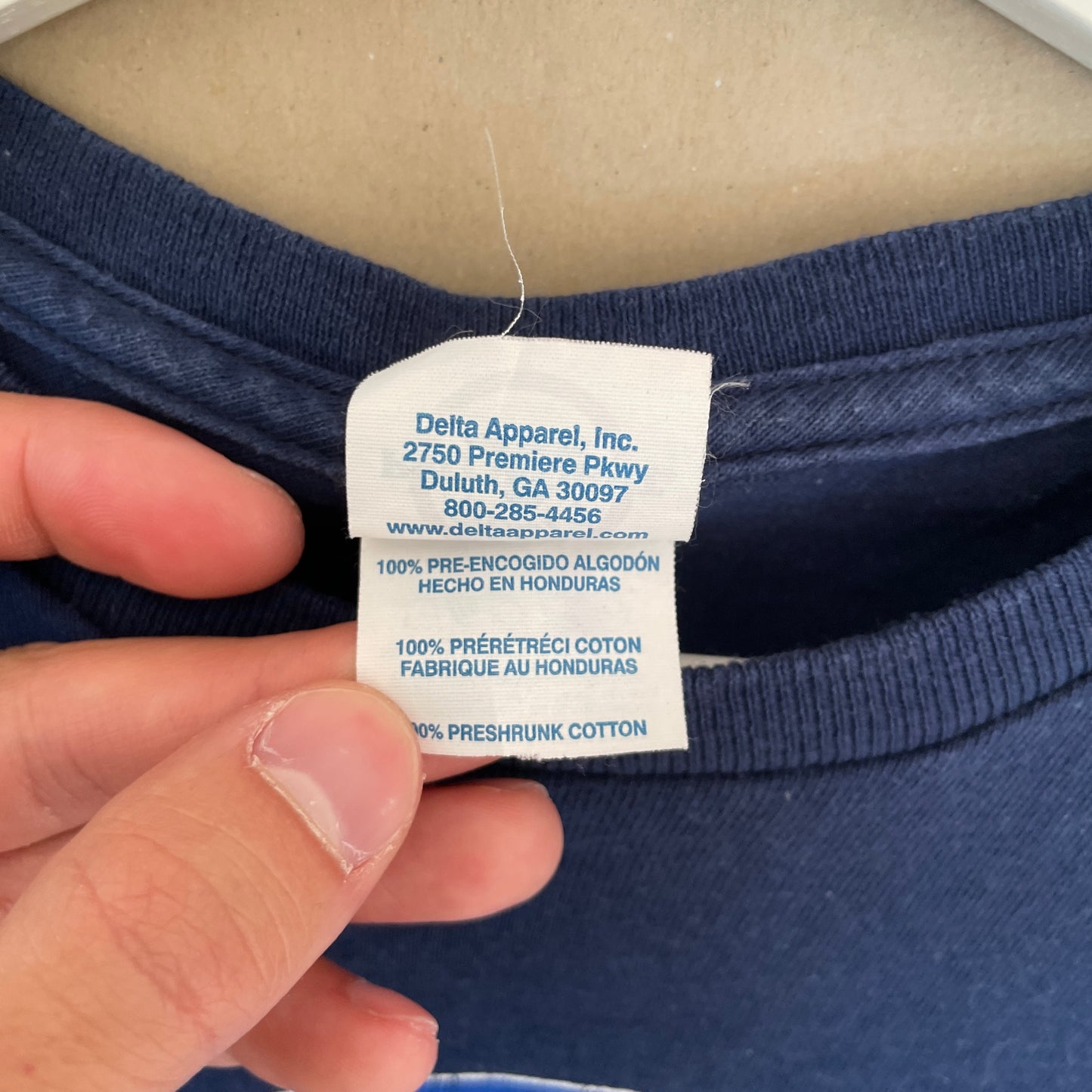 Blå Vintage Nasa T-Shirt