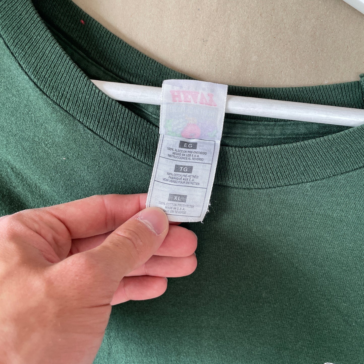 Grøn XLConnect Langærmet Tee – 00Er Tech Vibe Med Logo Detaljer