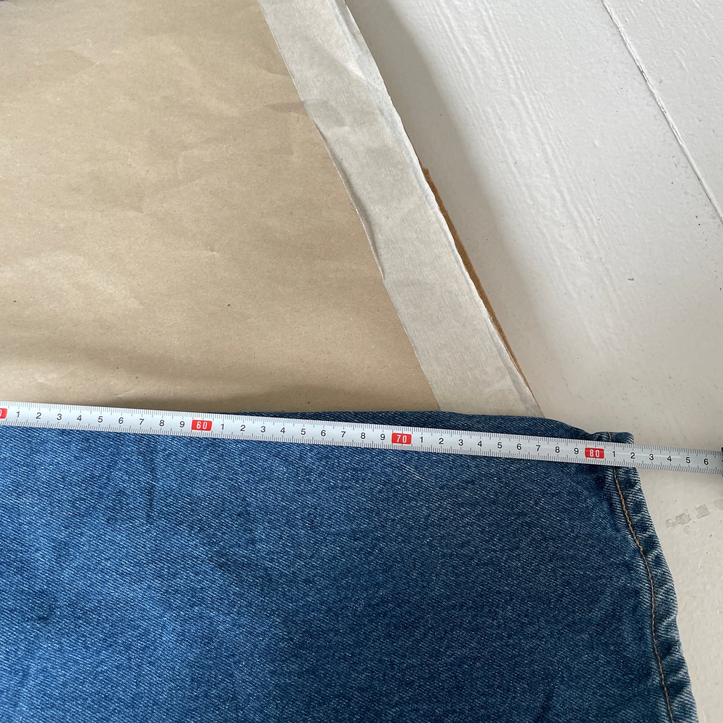 Vintage Blå Wrangler Workwear Jeans