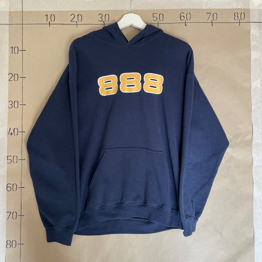 Blå Vintage Kesi 888 Merch Hoodie