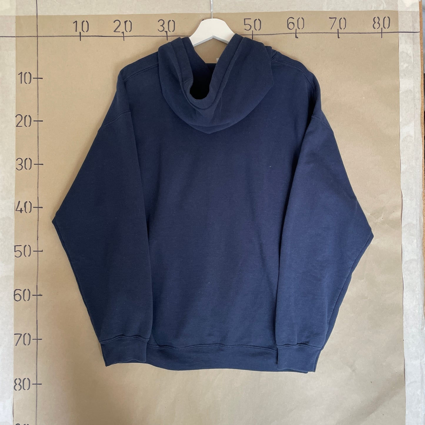 Blå Vintage Kesi 888 Merch Hoodie