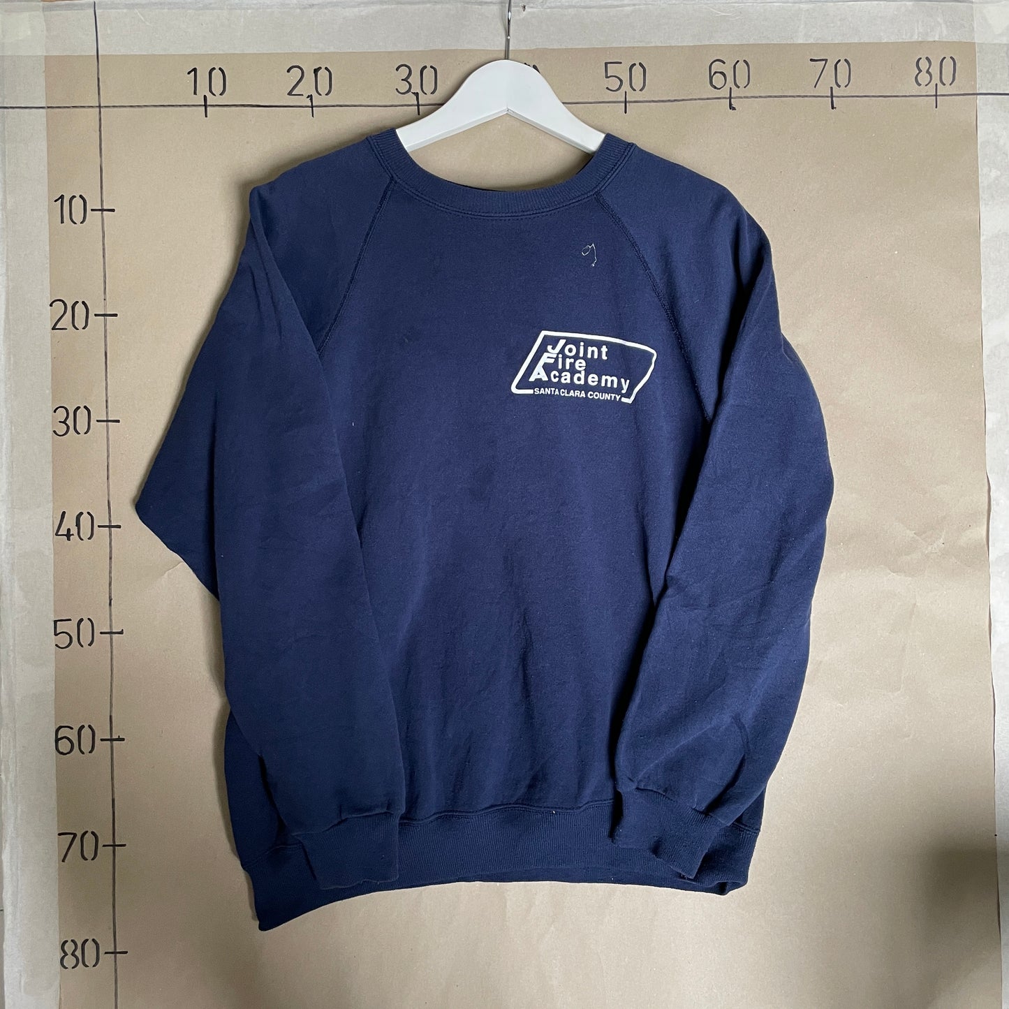 Mørkeblå Vintage Joint Fire Academy Sweatshirt