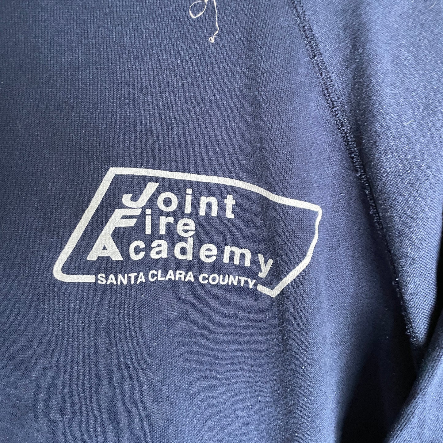 Mørkeblå Vintage Joint Fire Academy Sweatshirt