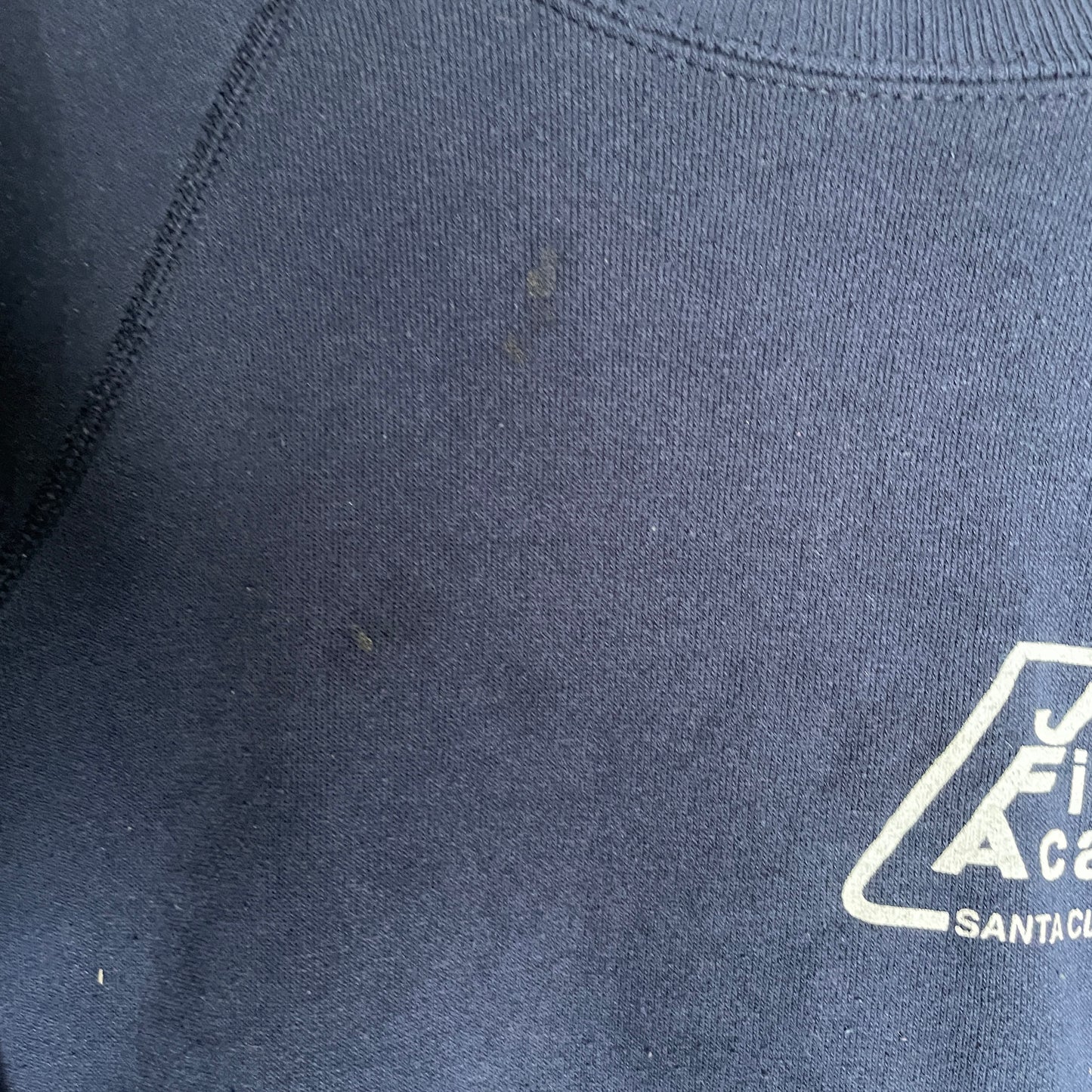 Mørkeblå Vintage Joint Fire Academy Sweatshirt