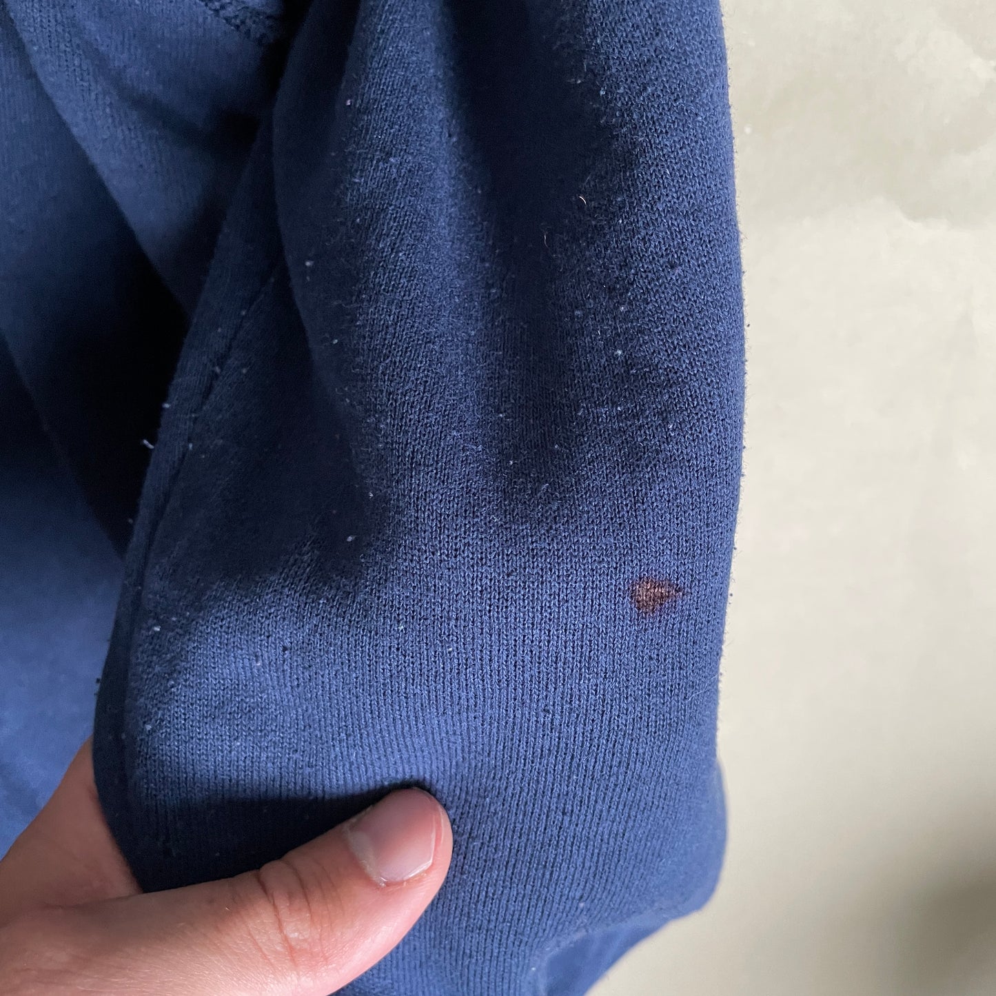 Mørkeblå Vintage Joint Fire Academy Sweatshirt