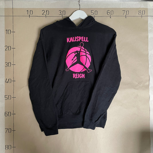 Sort Vintage Kalispell Reign Hoodie Med Pink Grafik
