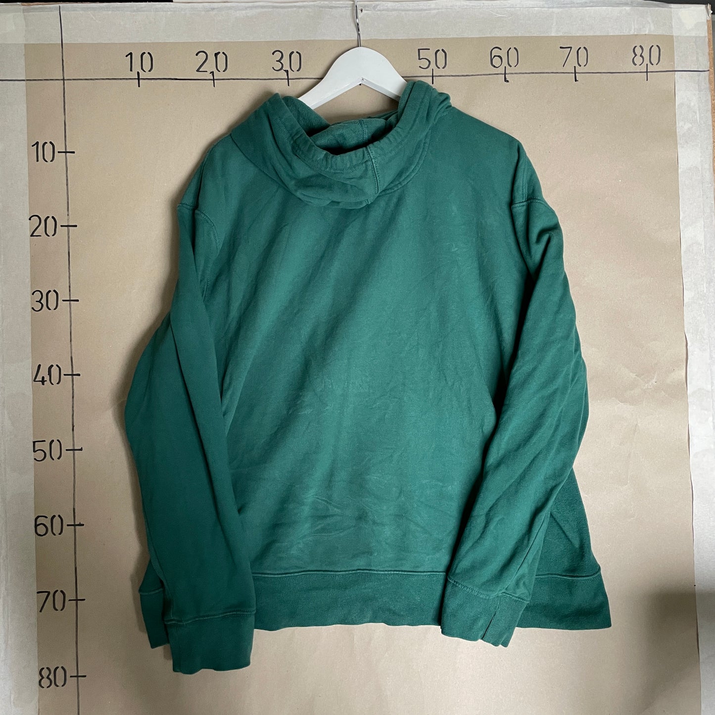 Grøn Hoodie Fra Life Is Good – "Good Vibes" Print