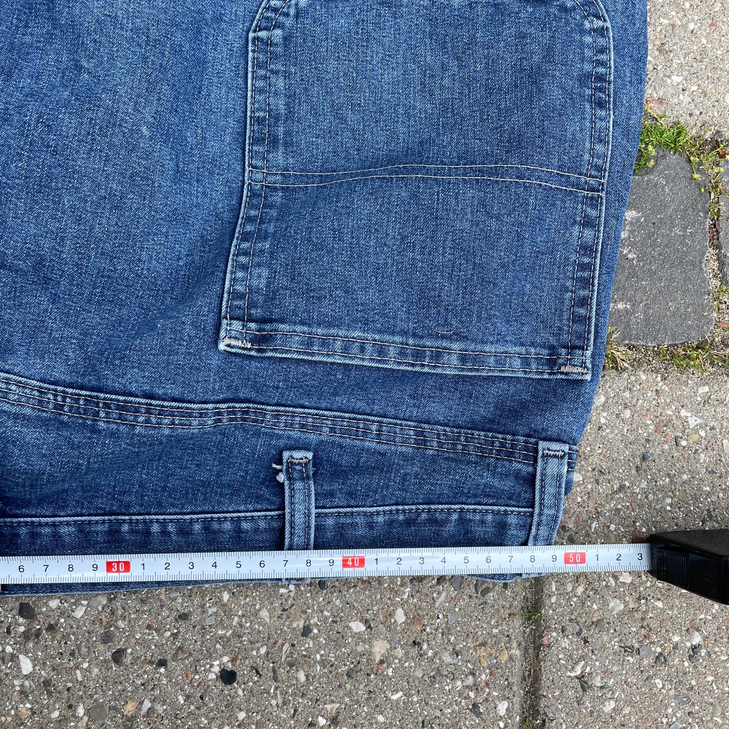 Wrangler Carpenter Jeans i Mellemvasket Denim