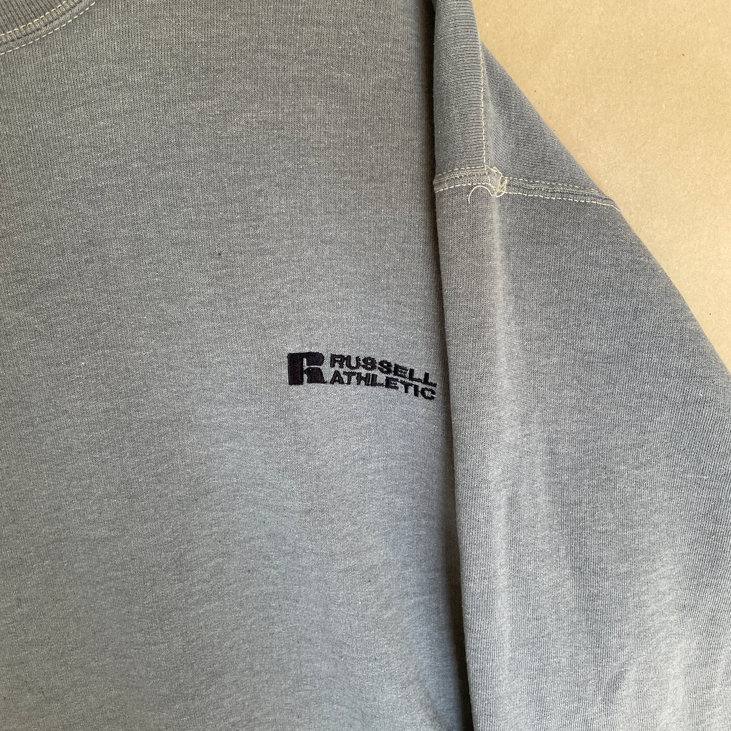 Blå Vintage Russell Athletics Sweatshirt