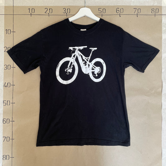 Sort Vintage Mountainbike T-Shirt