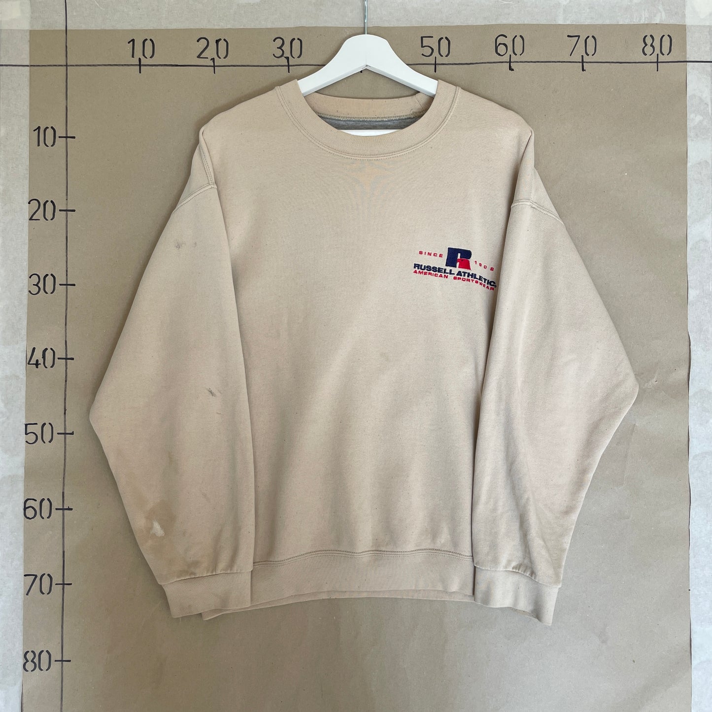 Beige Vintage Russel Athletics Sweatshirt