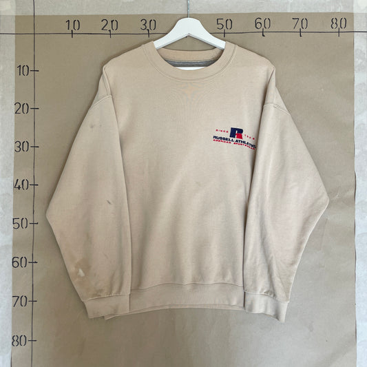 Beige Vintage Russel Athletics Sweatshirt