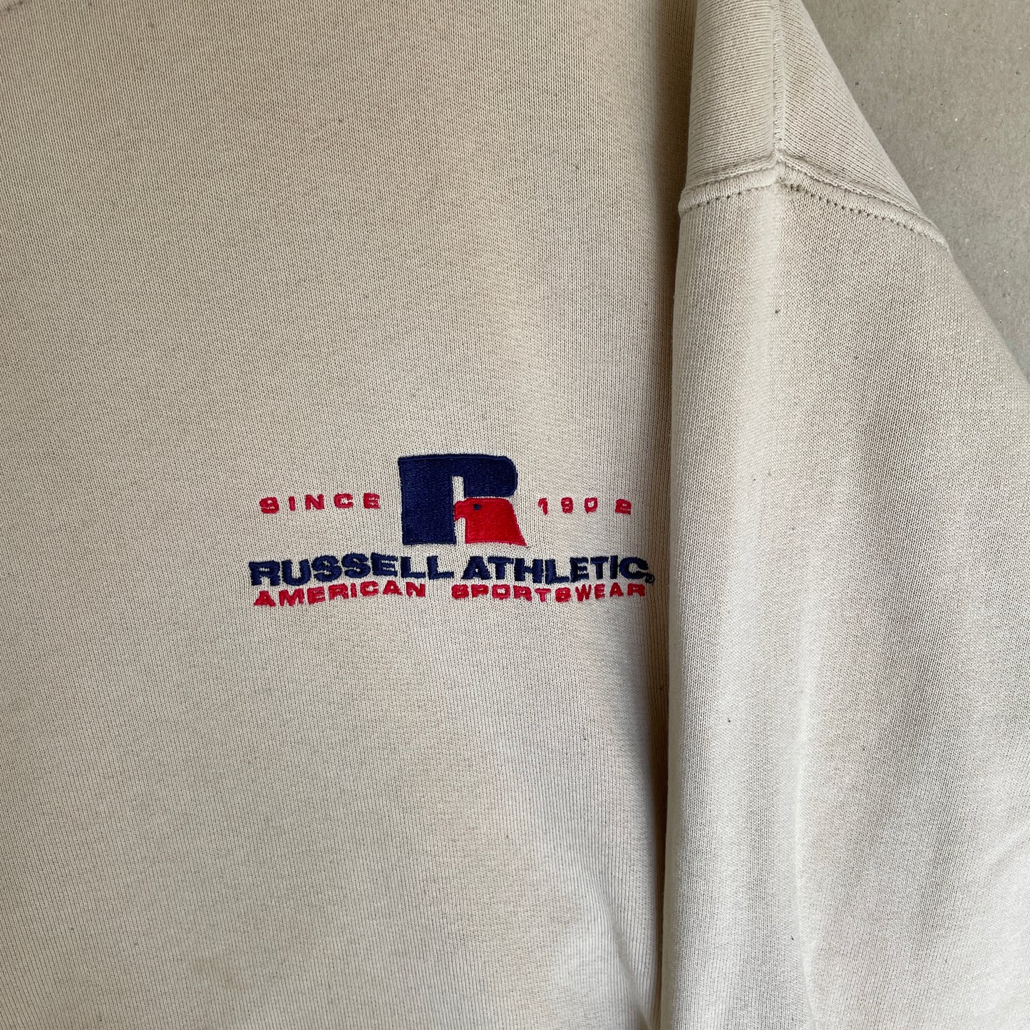 Beige Vintage Russel Athletics Sweatshirt