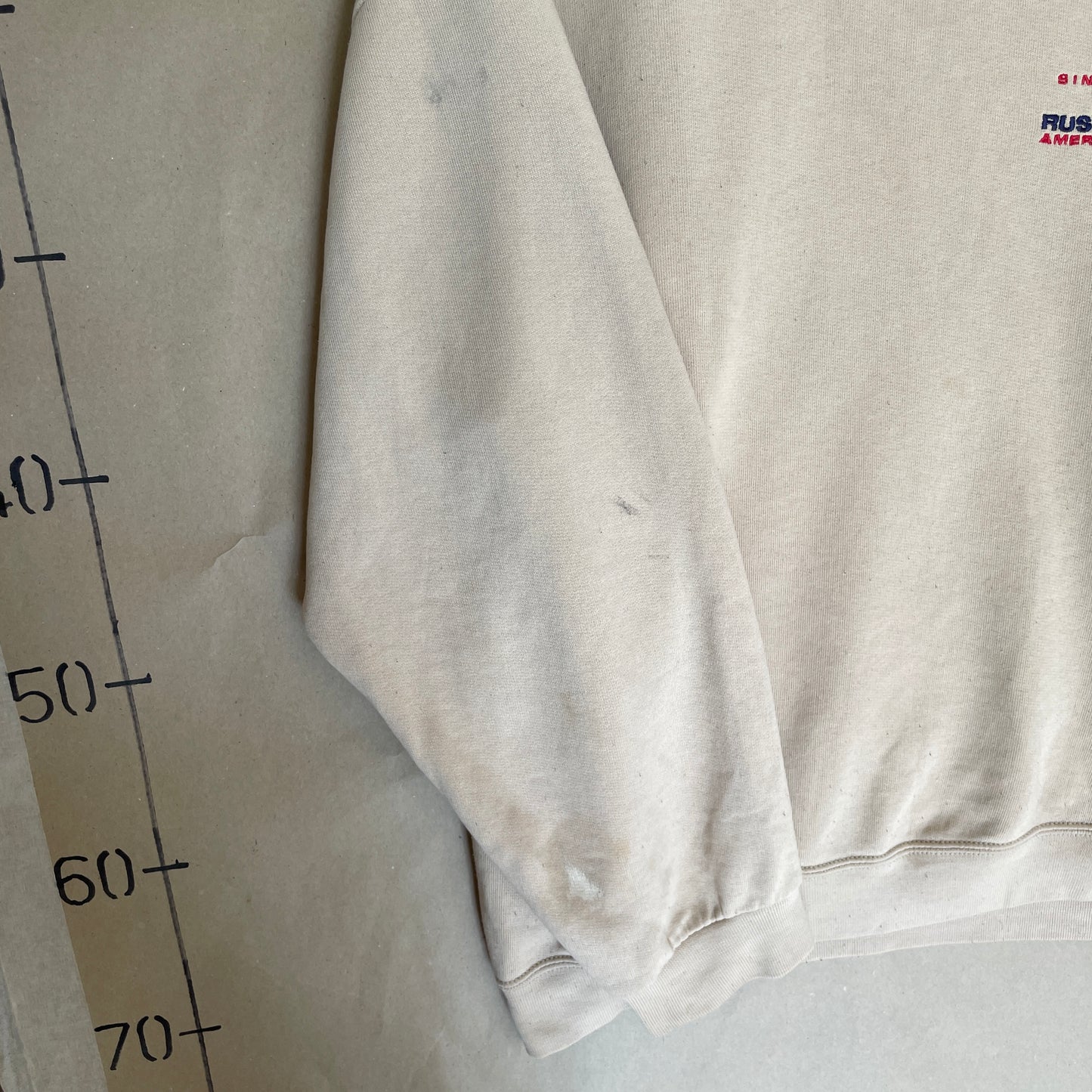 Beige Vintage Russel Athletics Sweatshirt