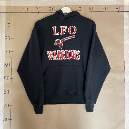 Sort Vintage LFO Warriors Hoodie