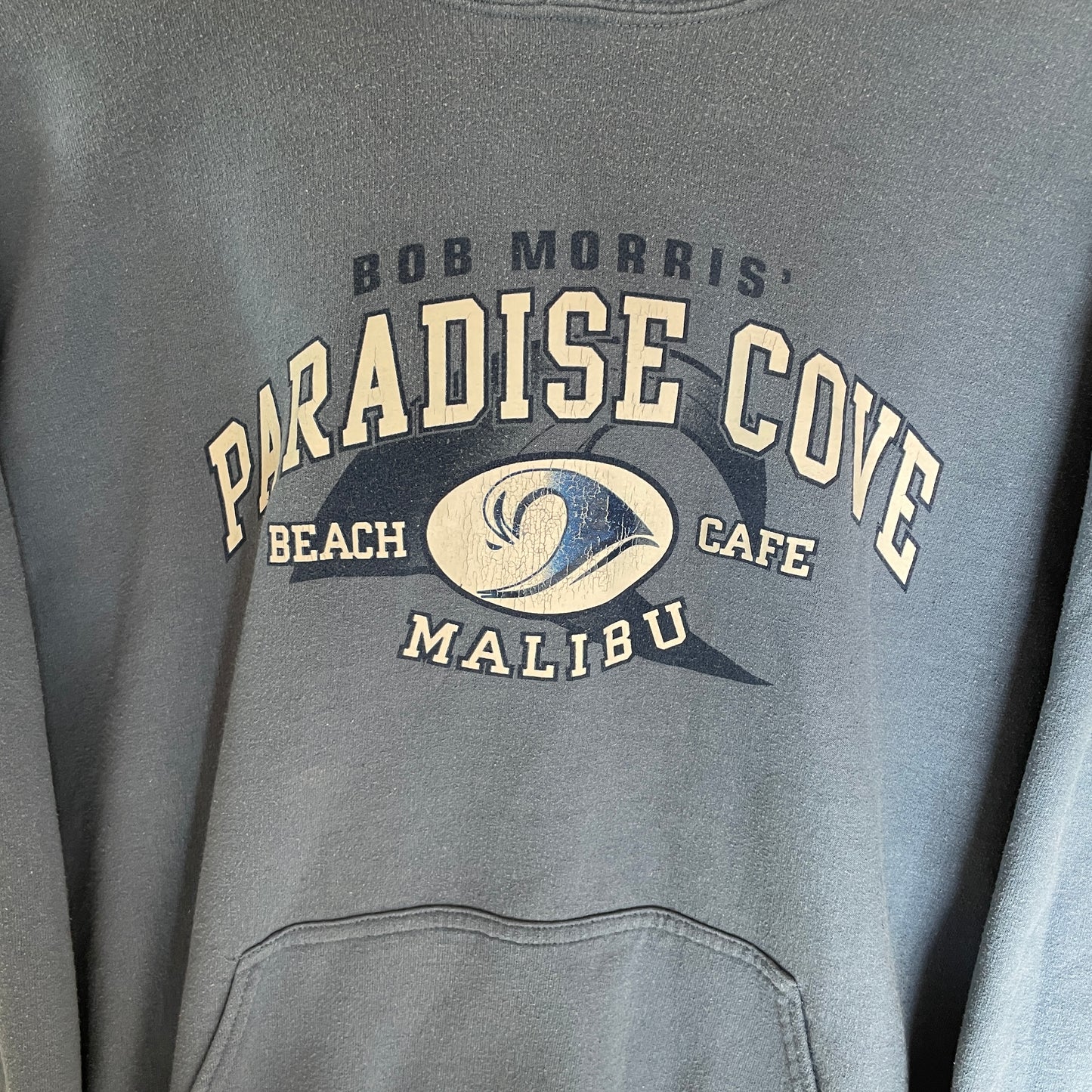 Blå Vintage Paradise Cove Hoodie