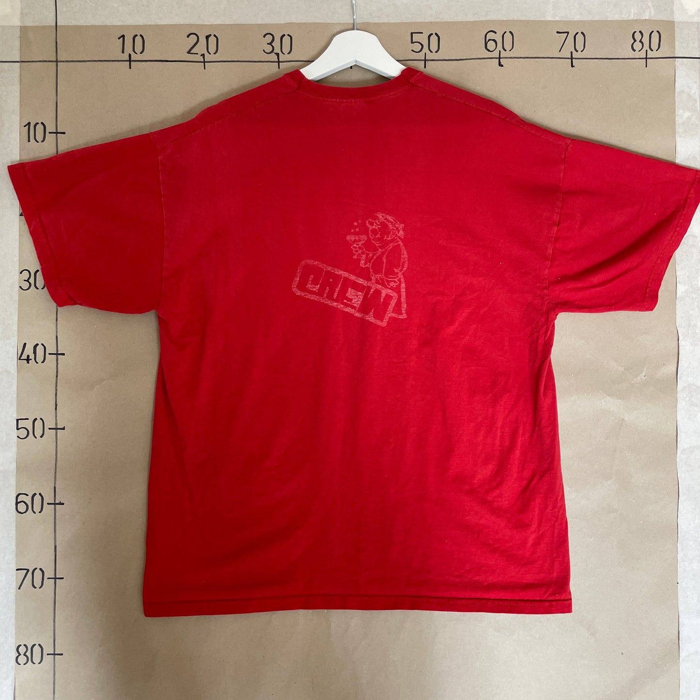 Rød Vintage Patershol Bar T-Shirt