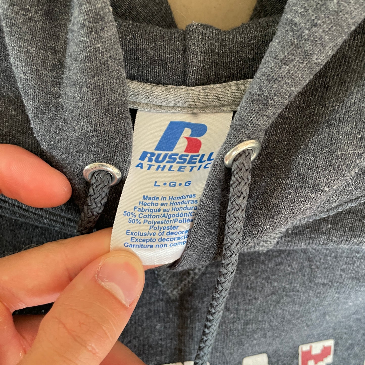 Grå Vintage Bengals Hoodie