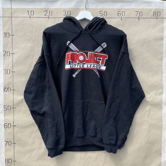 Vintage Project Little League Hoodie i Sort