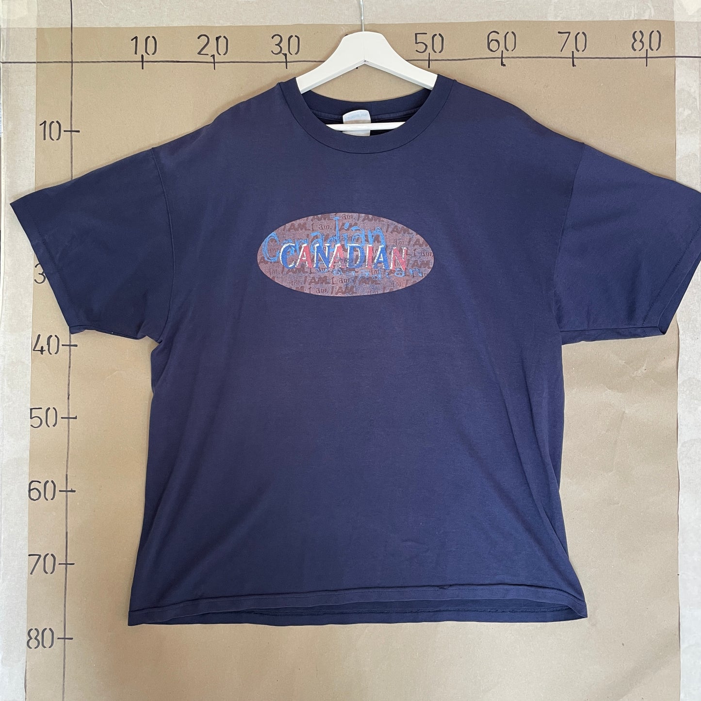 Blå Vintage Canadian T-Shirt