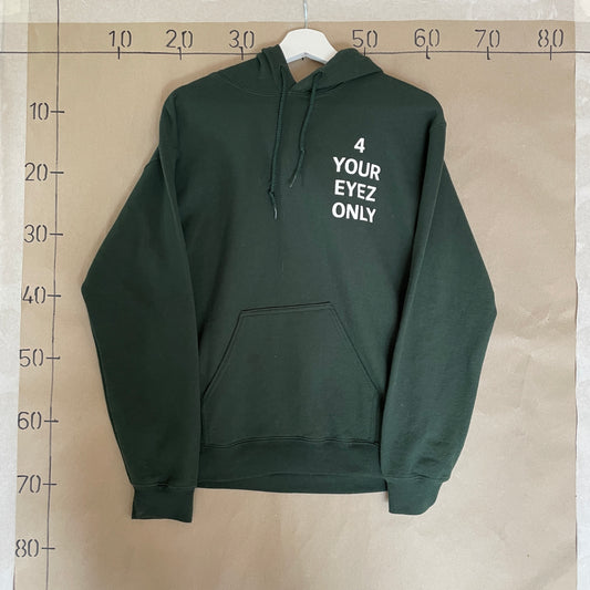 Grøn Vintage J.Cole 4 Your Eyez Only Hoodie