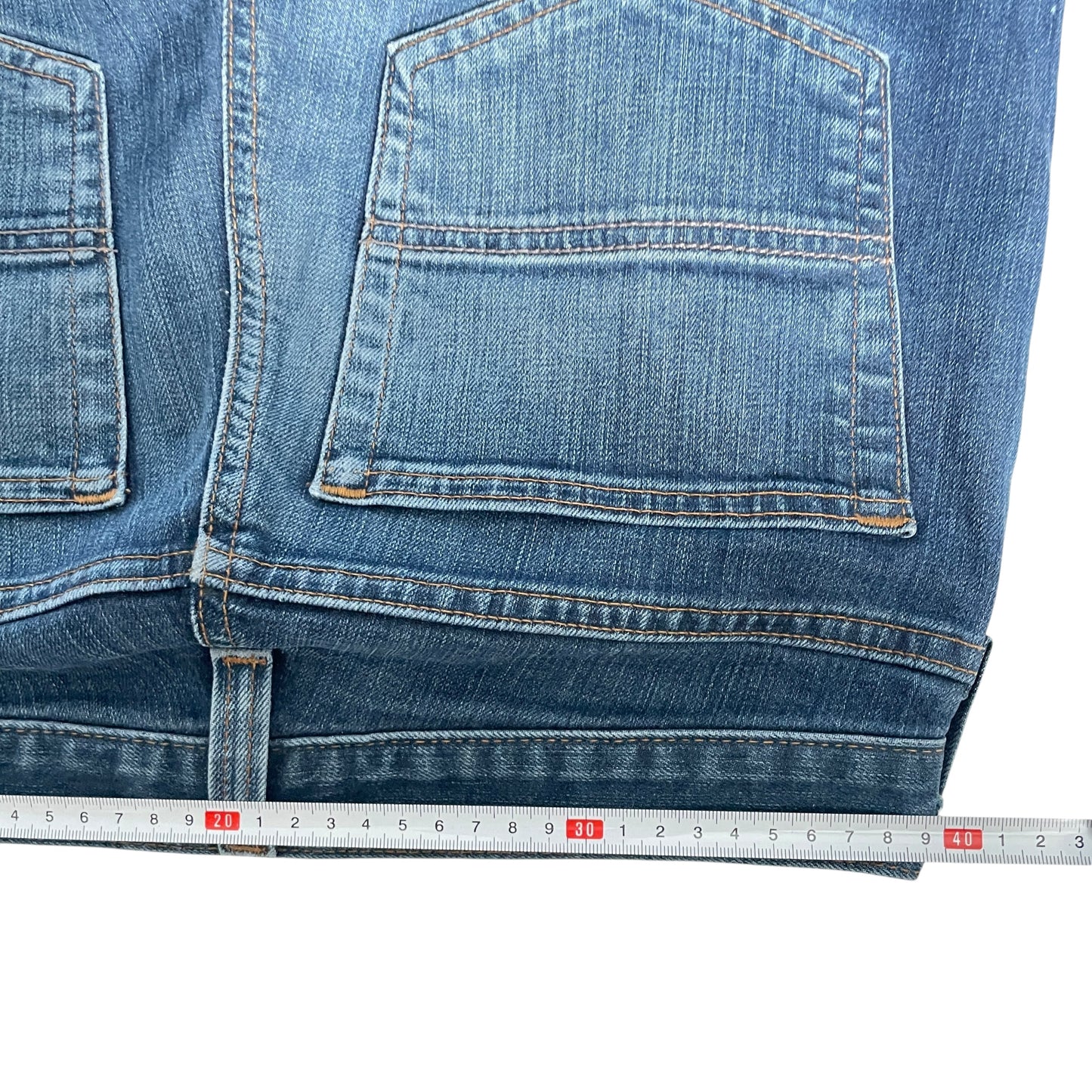 Carhartt Lyseblå Straight Fit Jeans I Slidstærkt Denim