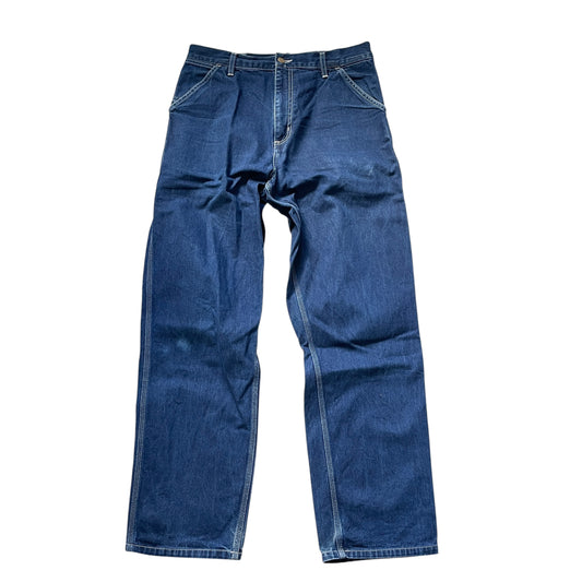 Carhartt WIP Simple Pant I Mørk Blå Denim – Workwear Klassiker